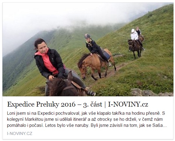 Expedice Preluky 2016 – 3. část